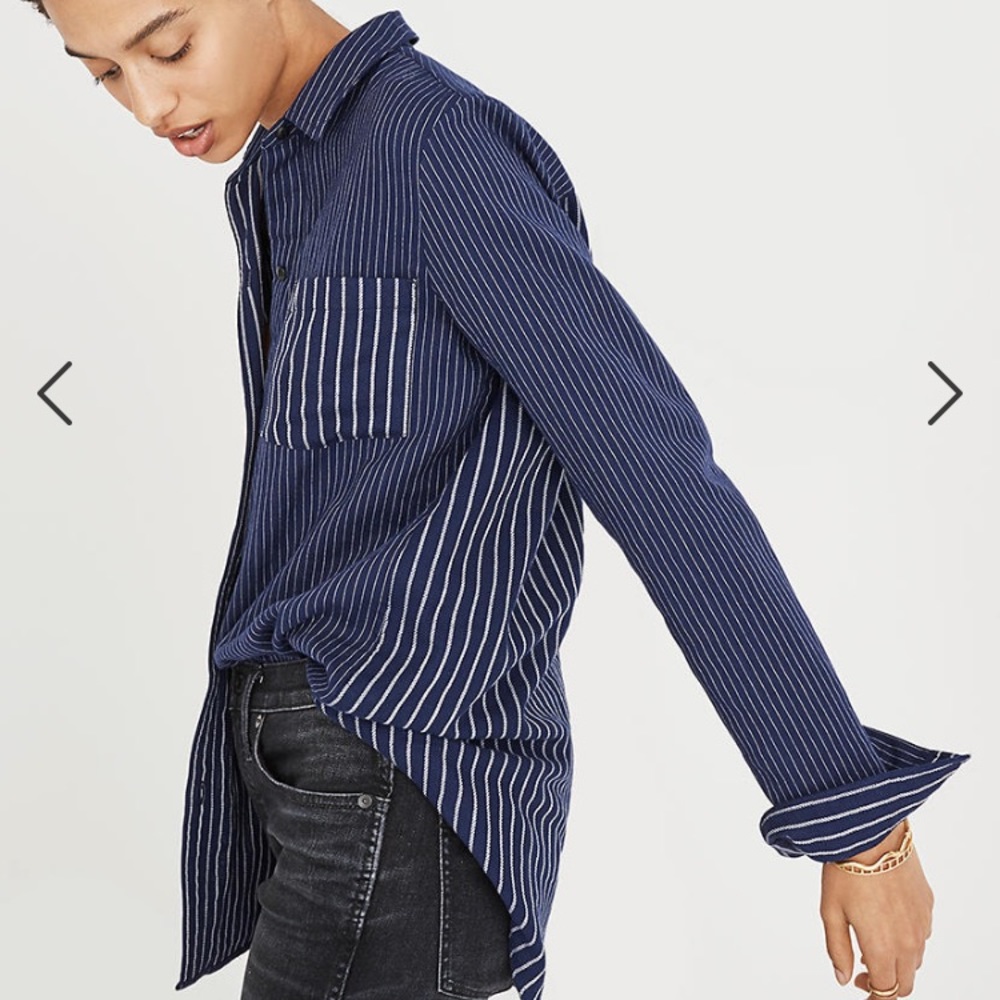 Madewell classic Ex-boyfriend shirt